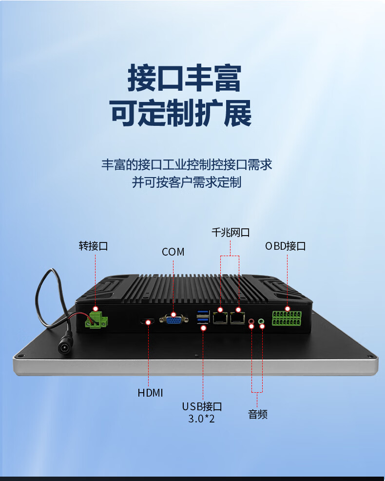 北京森克 - 工控一体机通信接口扩展